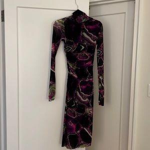 Purple Fuzzi Dress